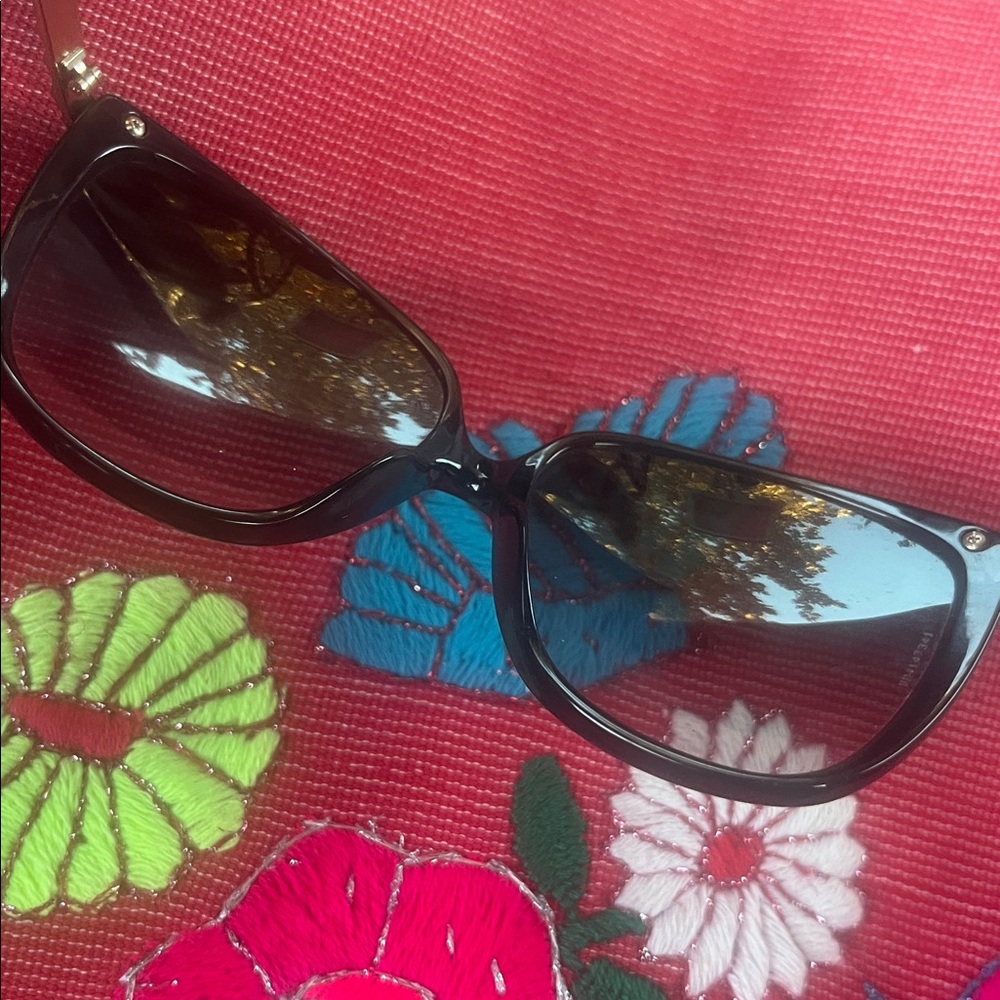 DG DOLCE & GABBANA DD 8096 501/8G 58-14 135 3N SUNGLASSES Cat Eye BLACK - Picture 10 of 12